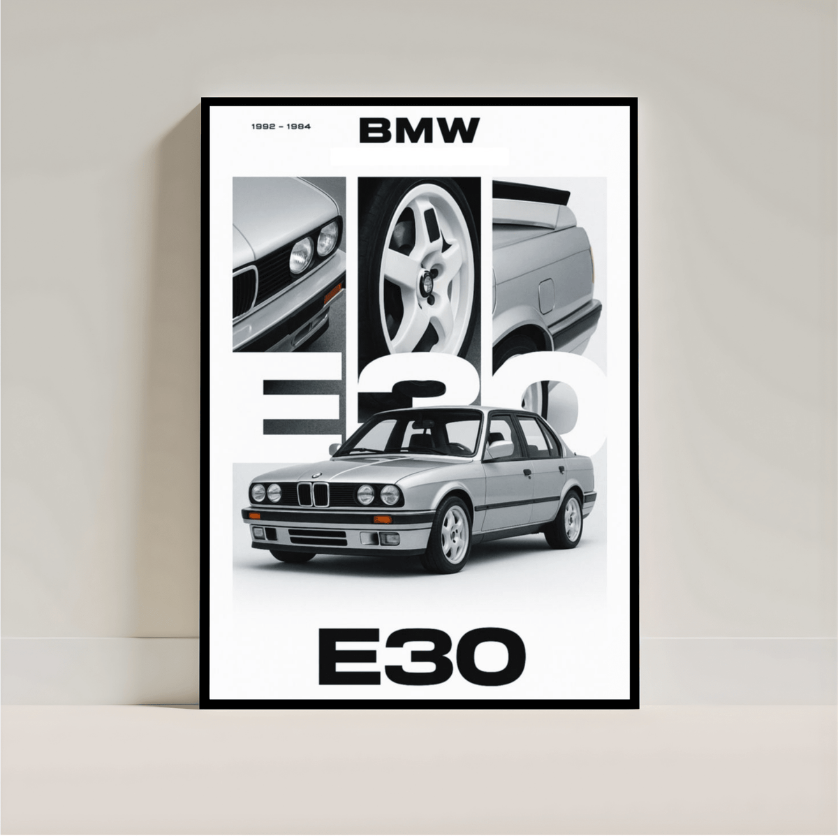 BMW Poster – Luxury Car Wall Art for Bedroom & Office - Inkspire