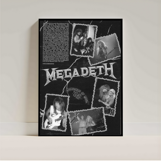 Megadeth poster