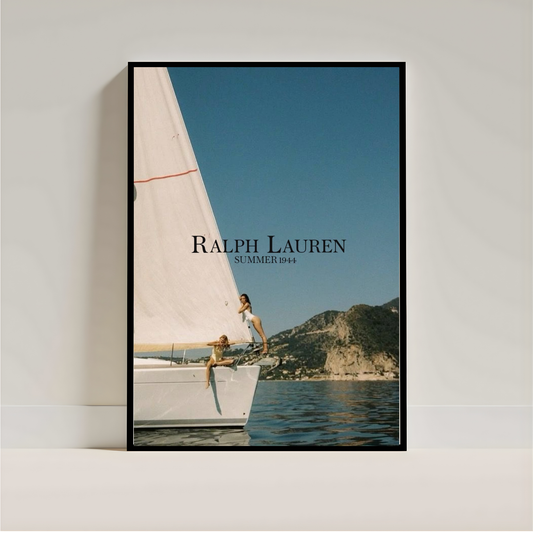 Ralph Lauren Poster – Luxury Fashion Wall Art for Home & Office