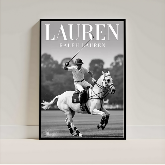 Ralph Lauren Poster – Luxury Fashion Wall Art for Home & Office