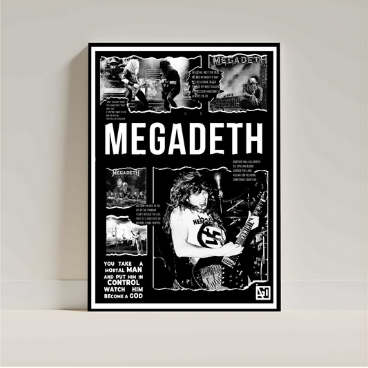 Megadeth poster