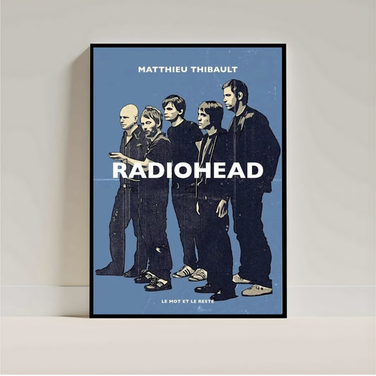 Radiohead Poster – Alternative Rock Wall Art for Bedroom & Studio