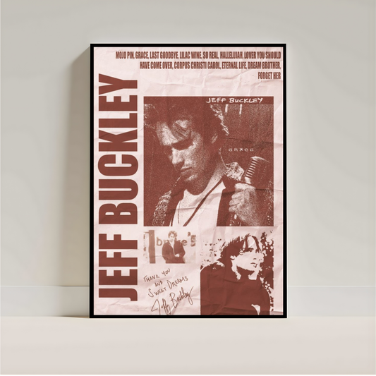 Jeff Buckley Poster