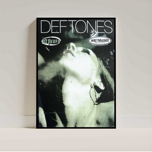 Deftones Poster | Alternative Aesthetic Wall Art | Dark Room Decor Print