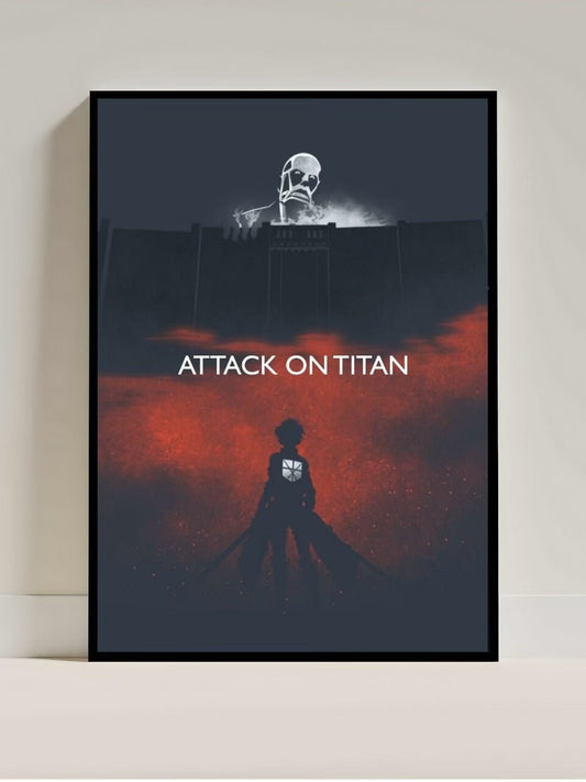 Attack on Titan Poster – Anime Wall Art for Bedroom & Gaming Room - Inkspire