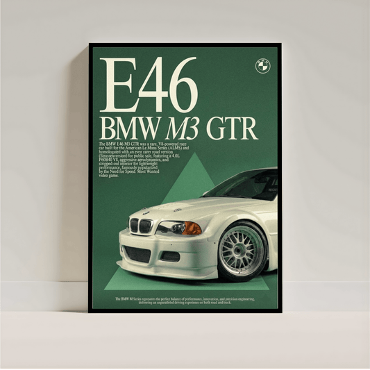 BMW Poster – Luxury Car Wall Art for Bedroom & Office - Inkspire