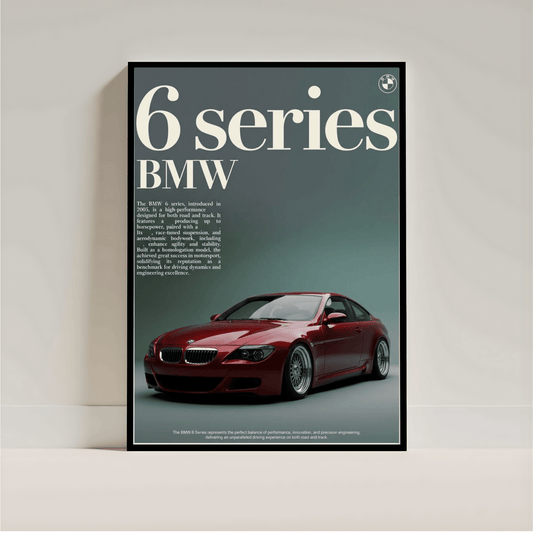 BMW Poster – Luxury Car Wall Art for Bedroom & Office - Inkspire
