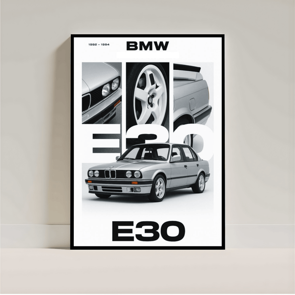 BMW Poster – Luxury Car Wall Art for Bedroom & Office - Inkspire