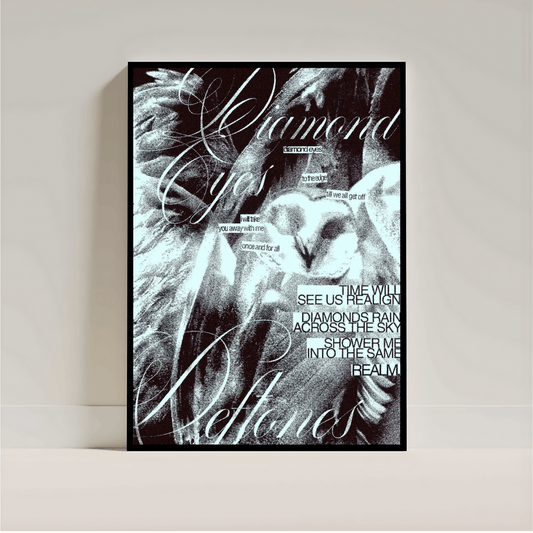 Deftones Poster | Alternative Aesthetic Wall Art | Dark Room Decor Print - Inkspire