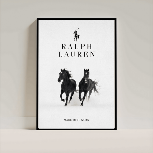 Ralph Lauren Poster – Luxury Fashion Wall Art for Home & Office - Inkspire
