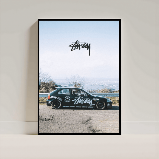 Stüssy Poster | Streetwear Wall Art | Aesthetic Room Decor - Inkspire